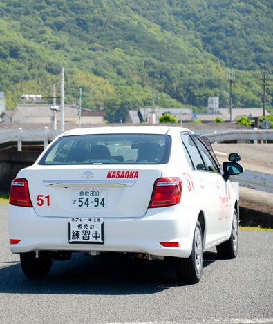 バイク教習の様子